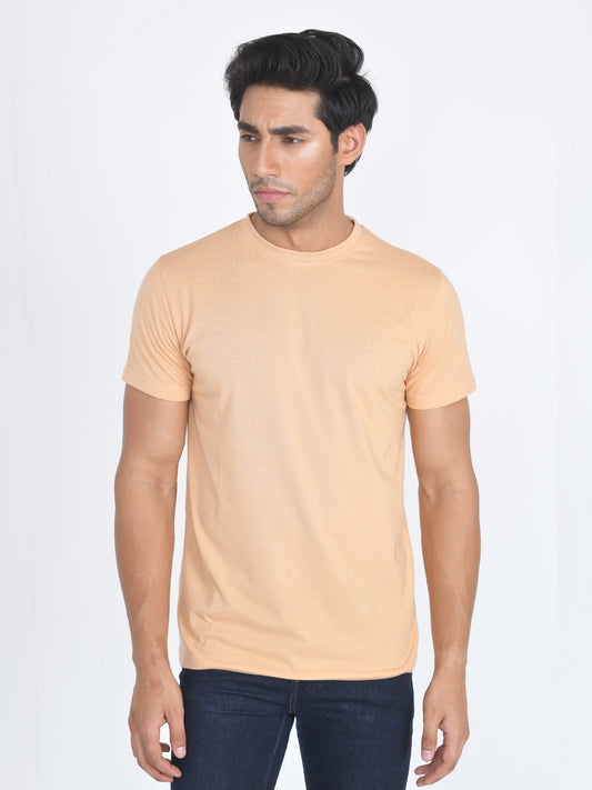 Round Neck Half Sleeve T-Shirt Sheep Skin