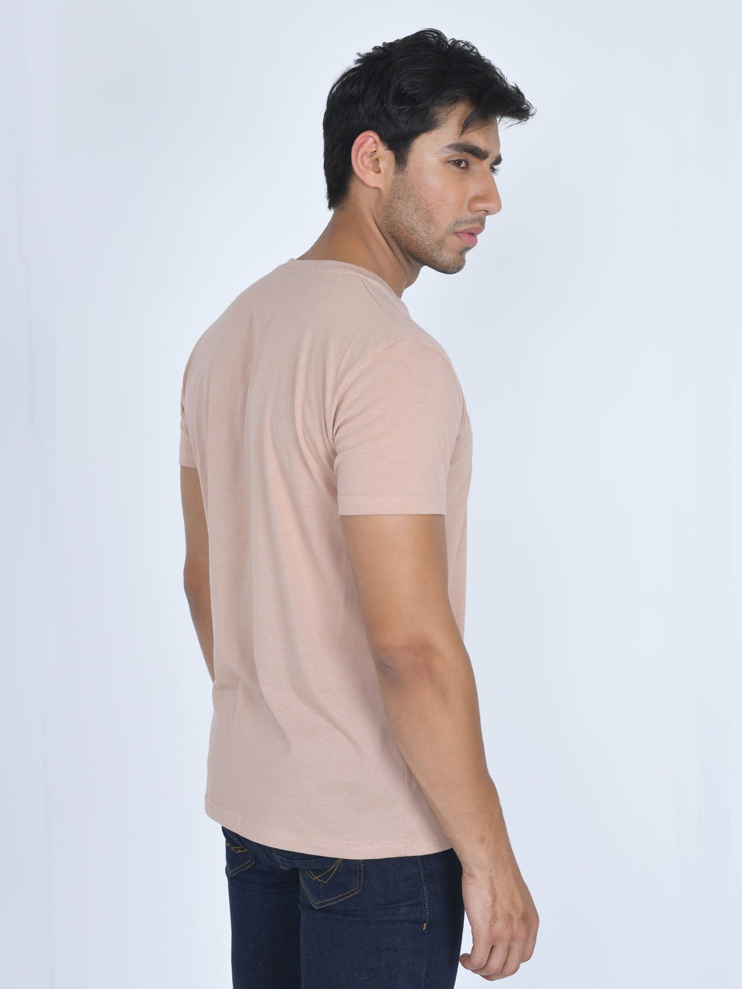 Henley Half Sleeve Shirt Rgby Tan