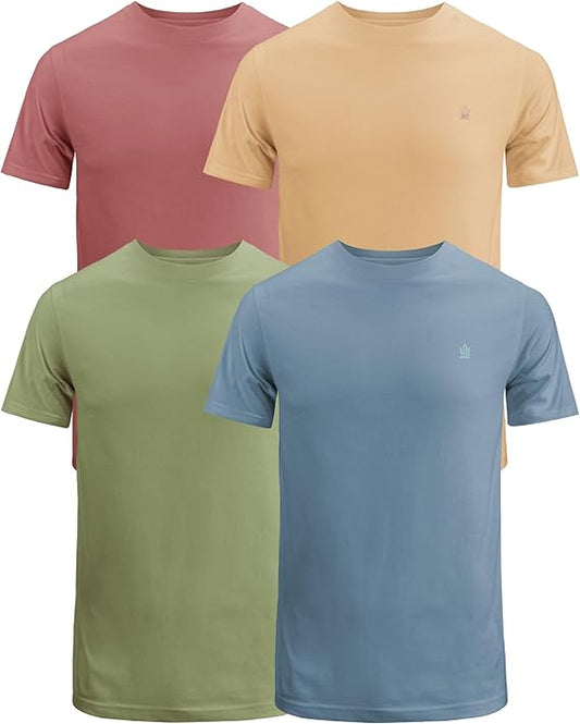 JRC Round Neck T-Shirts Short Sleeves Pack of 4