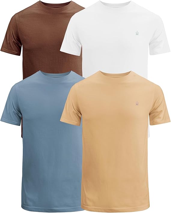 JRC Round Neck T-Shirts Short Sleeves Pack of 4