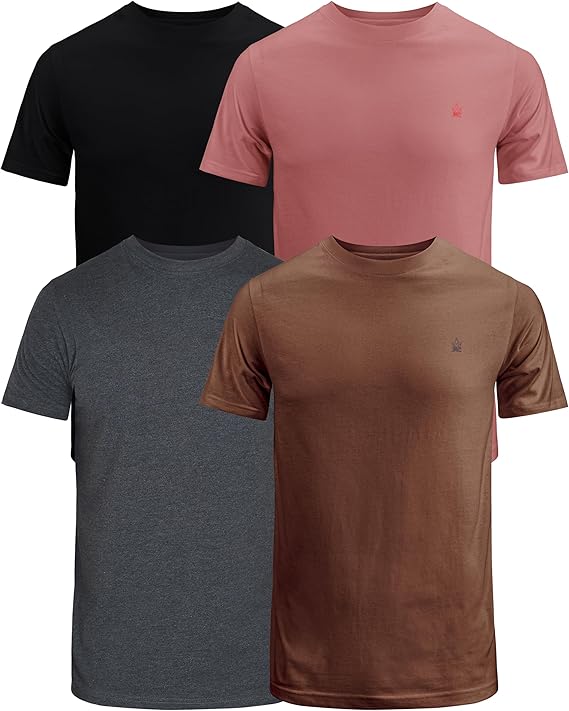 JRC Round Neck T-Shirts Short Sleeves Pack of 4