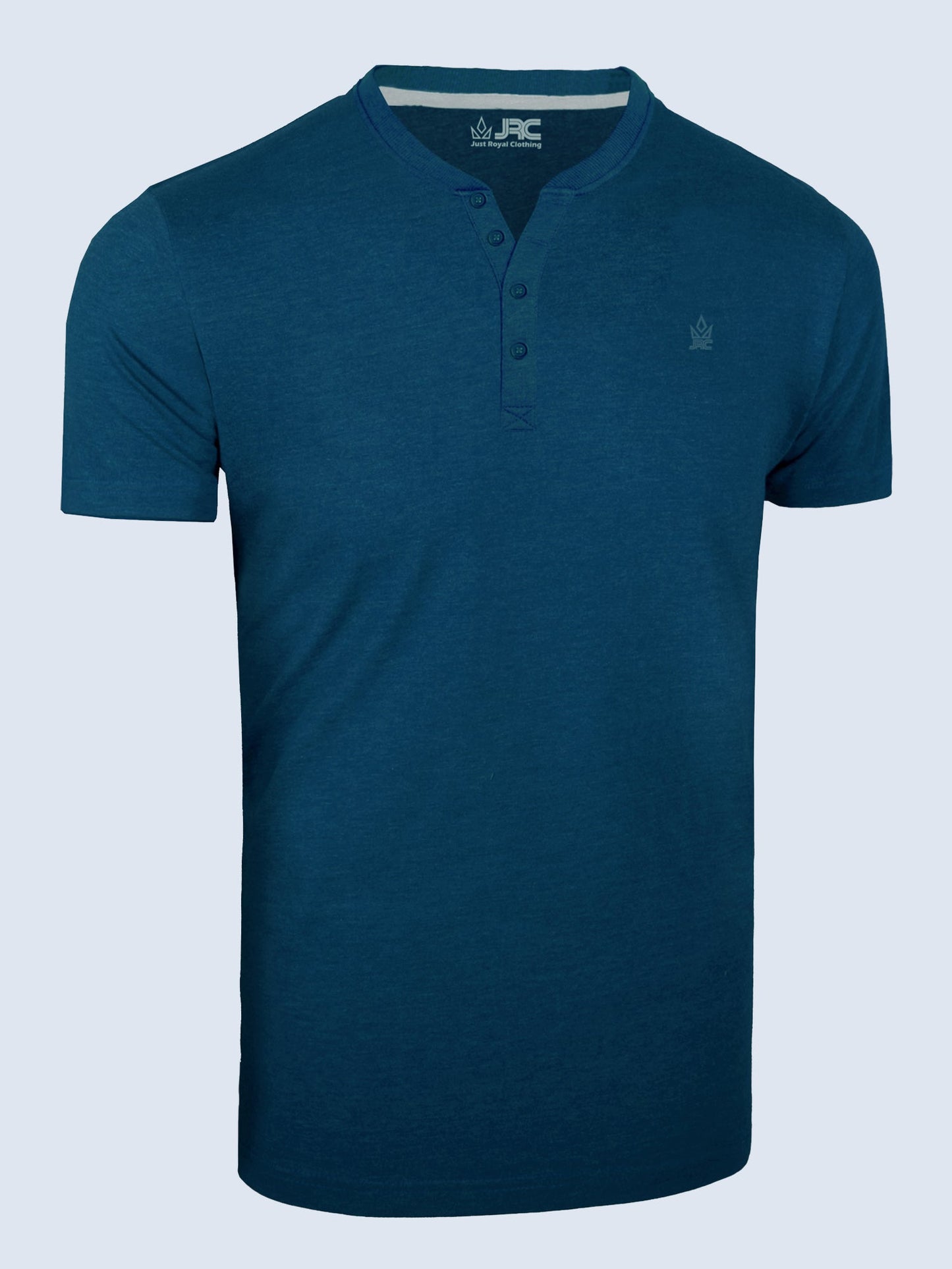 Henley Half Sleeve Shirt Mid Night